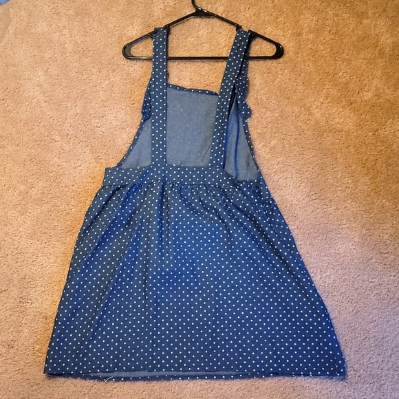Chambray pinafore dress - Picture 2 of 6